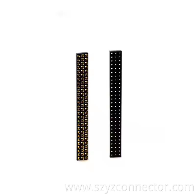 2.0mm Pitch Female Header Three Rows Straight H2.0mm 328P (4)